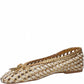 LM - Ballerina Lim intreccio gold