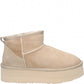 LM - Stivaletto Arlena platform suede beige