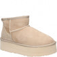 LM - Stivaletto Arlena platform suede beige