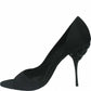 LM - Jeffrey Campbell Alluria satin black