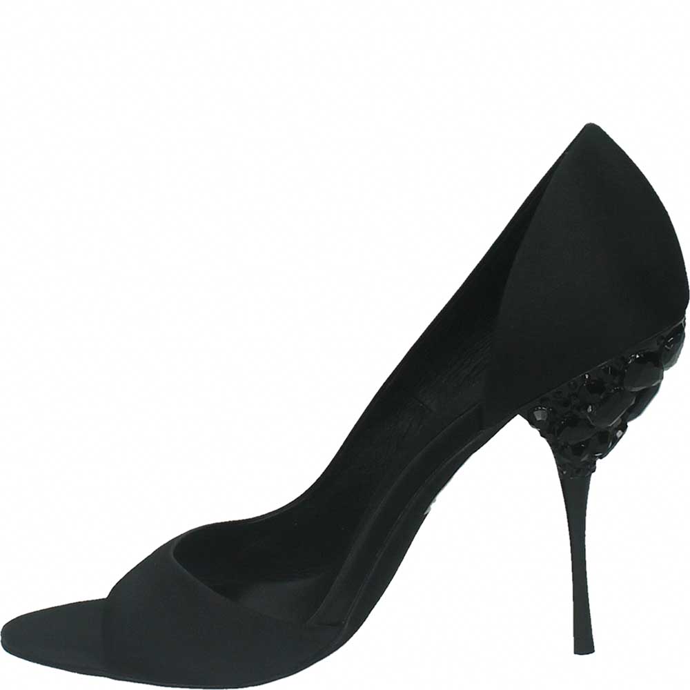 LM - Jeffrey Campbell Alluria satin black