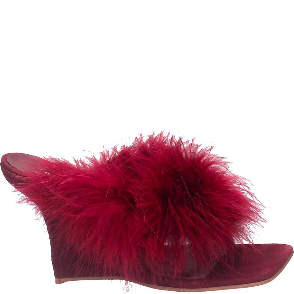 LM - Jeffrey Campbell Whateva-f wine suede combo