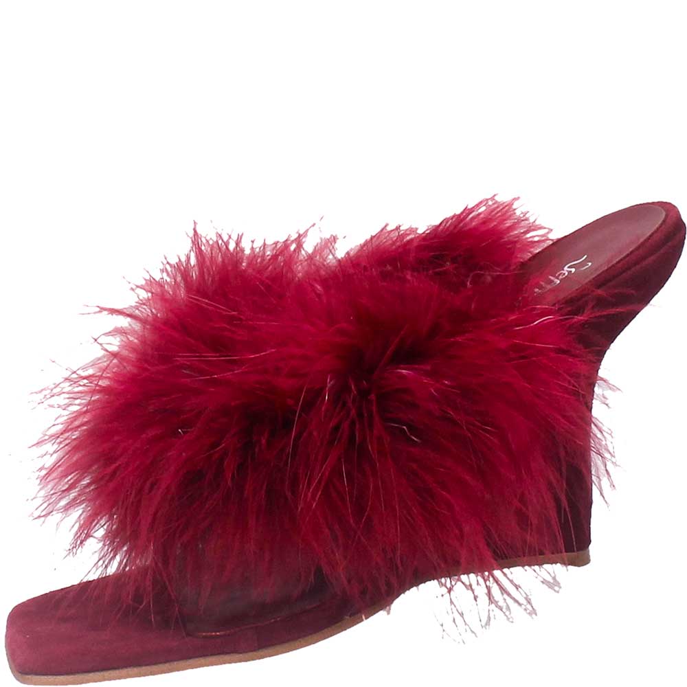 LM - Jeffrey Campbell Whateva-f wine suede combo