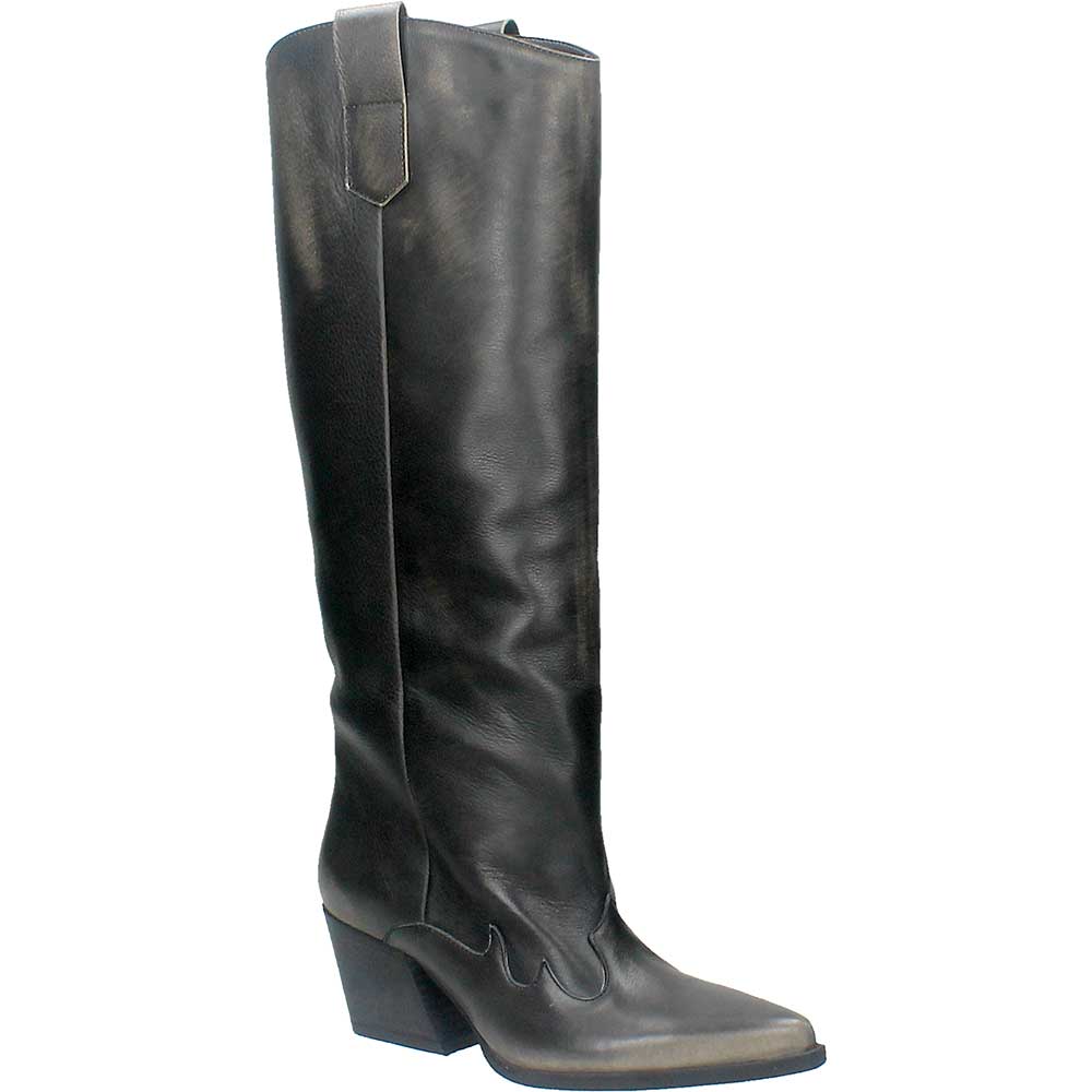 LM - Stivale Anne grigio vintage