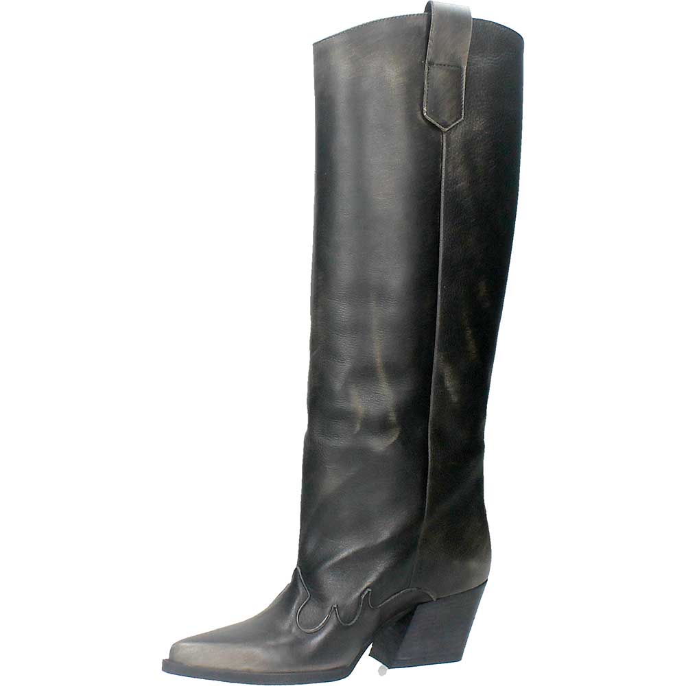 LM - Stivale Anne grigio vintage