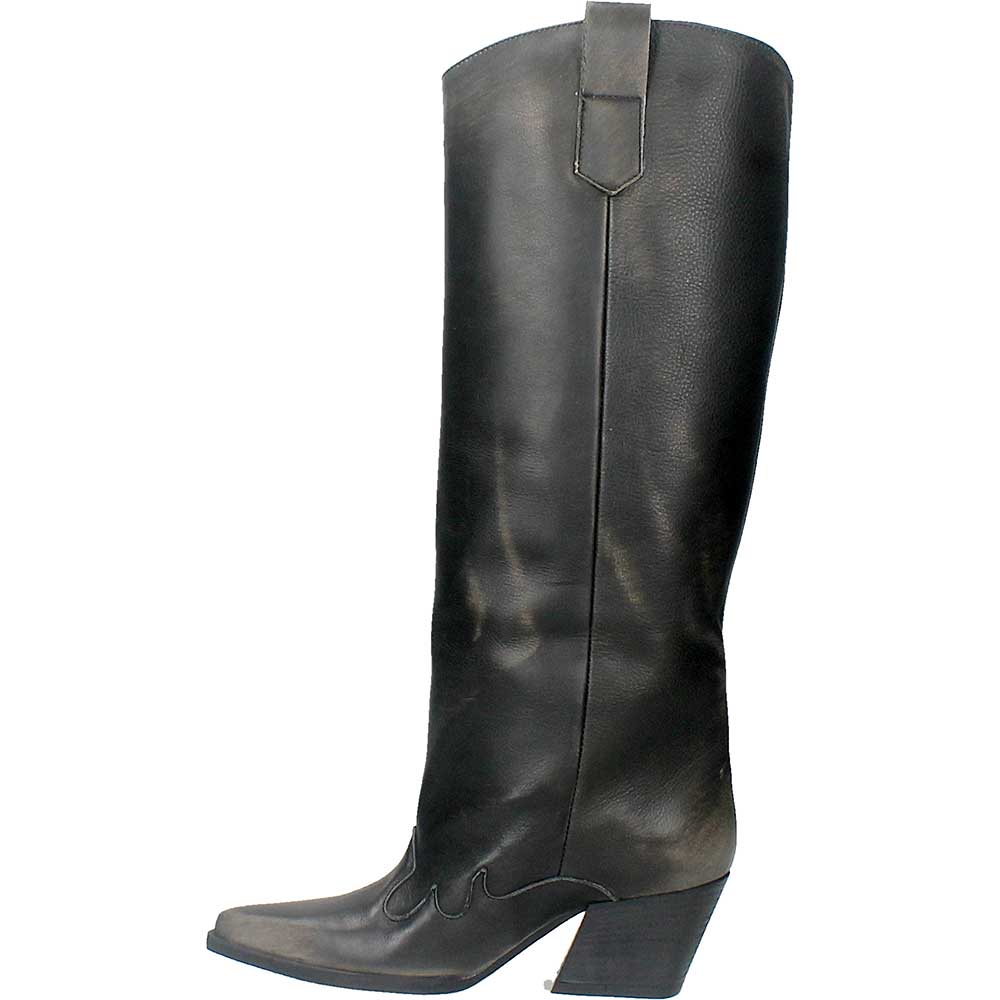 LM - Stivale Anne grigio vintage