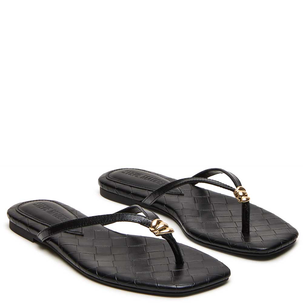 LM - Steve Madden Maliyah black leather