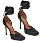 LM - Steve Madden Larina black satin
