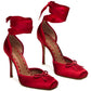 LM - Steve Madden Larina red satin