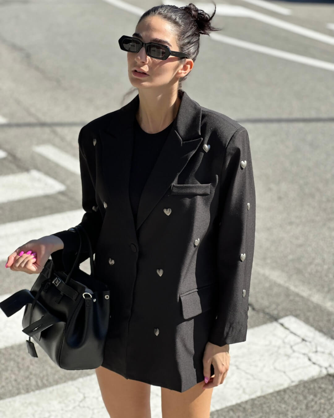 OF - Blazer Silverheart nero