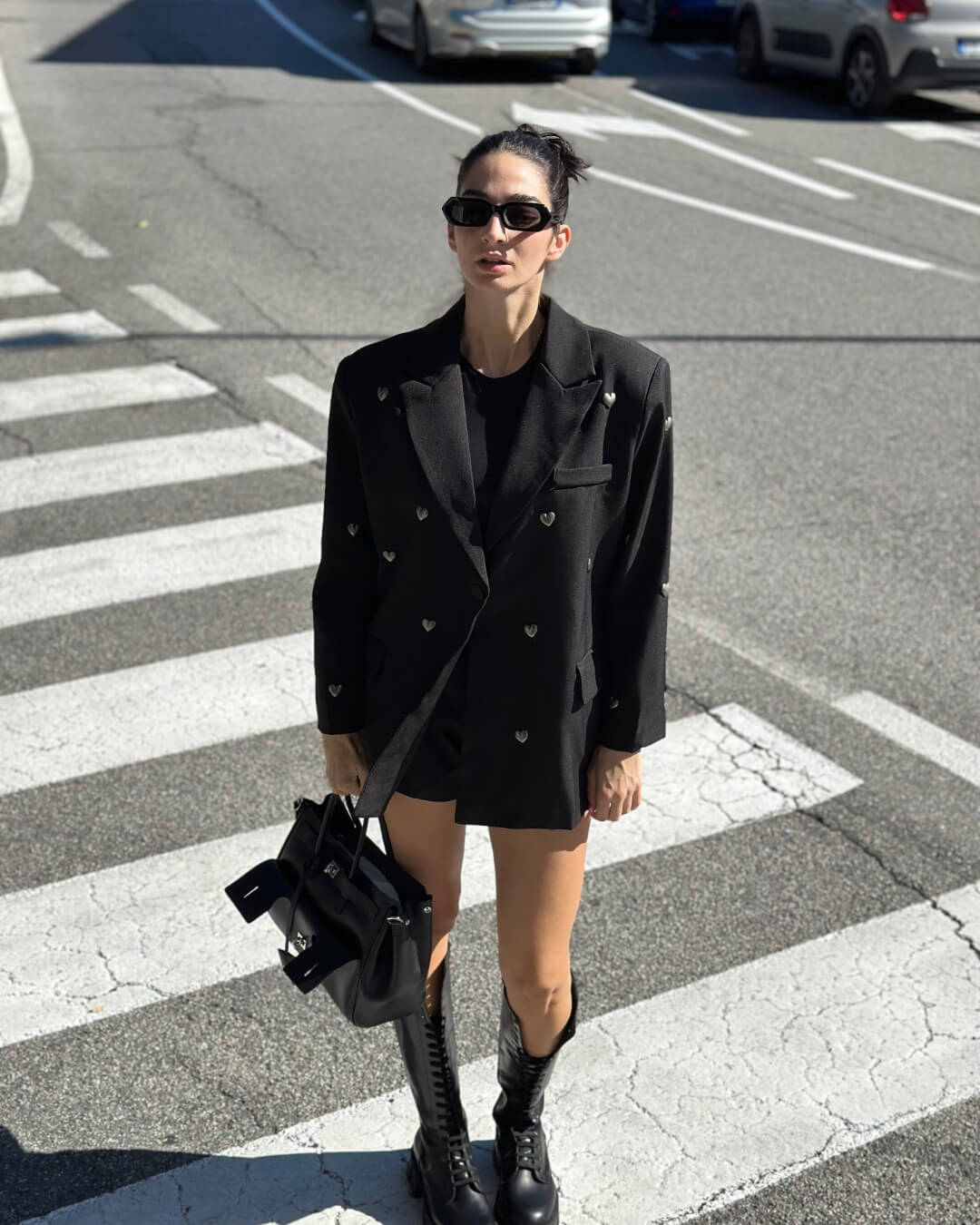 OF - Blazer Silverheart nero