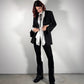 LM - Blazer Marion nero con lacci