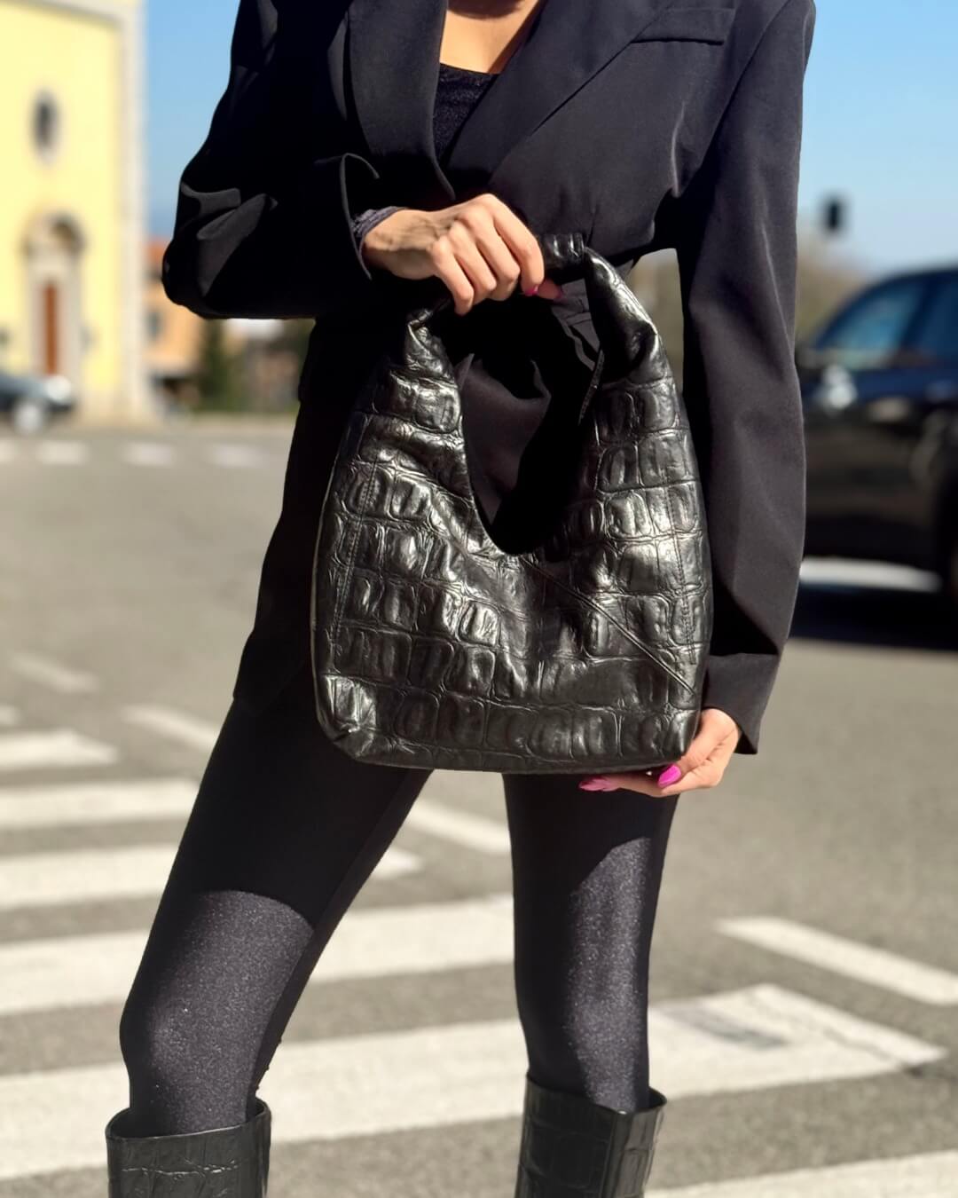 OF - Borsa Puff-y black