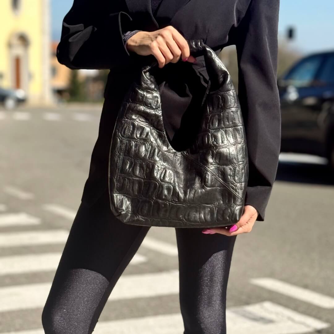 OF - Borsa Puff-y black