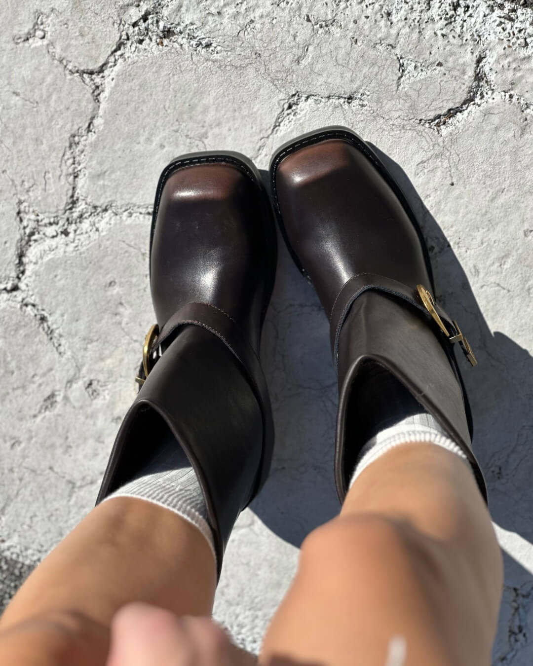 OF - Steve Madden Climaxx brown distressed