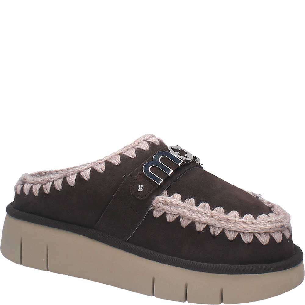 LM - MOU Bounce clog metal logo mocha