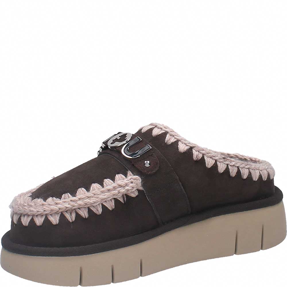 LM - MOU Bounce clog metal logo mocha