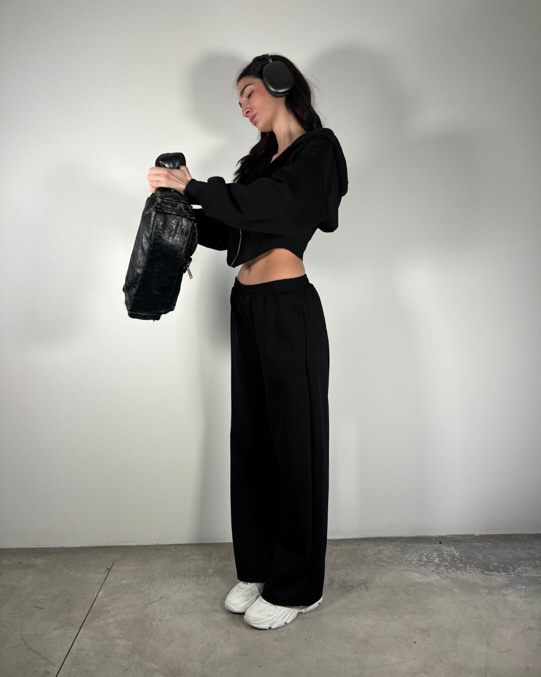 OF - Set tuta Frida nero