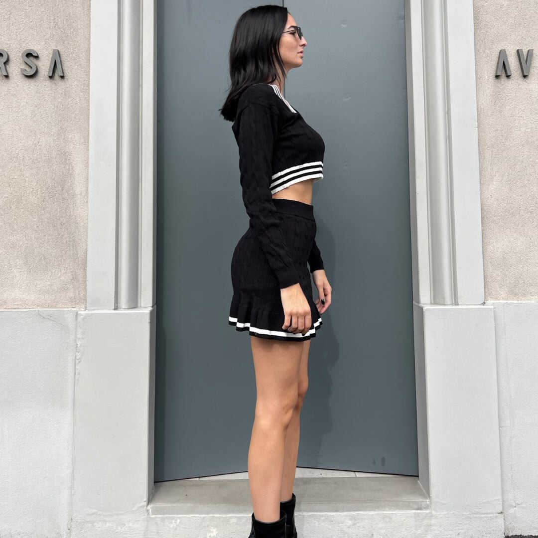 OF - Set Marinette nero