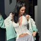 OF - Corsetto Dafne bianco