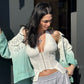 OF - Corsetto Dafne bianco
