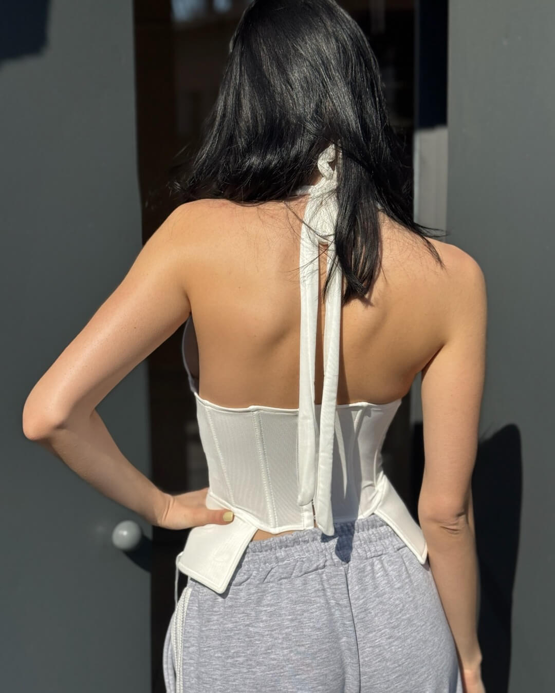 OF - Corsetto Dafne bianco
