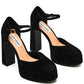 LM - Steve Madden Lexie black suede