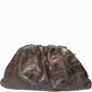 LM - MIA BAG Pochette stampa cocco pelle marrone