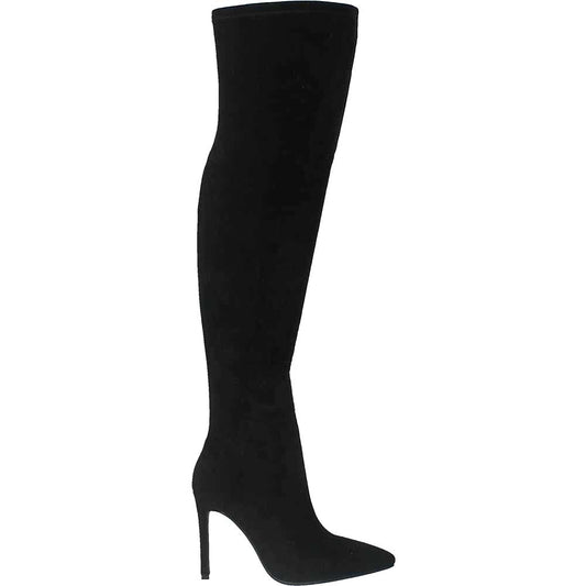 LM - Stivale Anastasia ecosuede nero