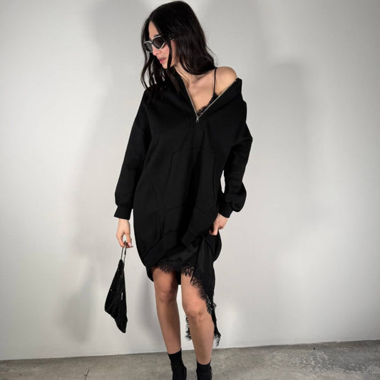 LM - Felpa Priscilla nero