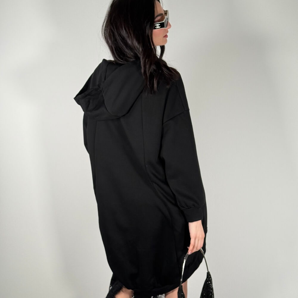 OF - Felpa Priscilla nero