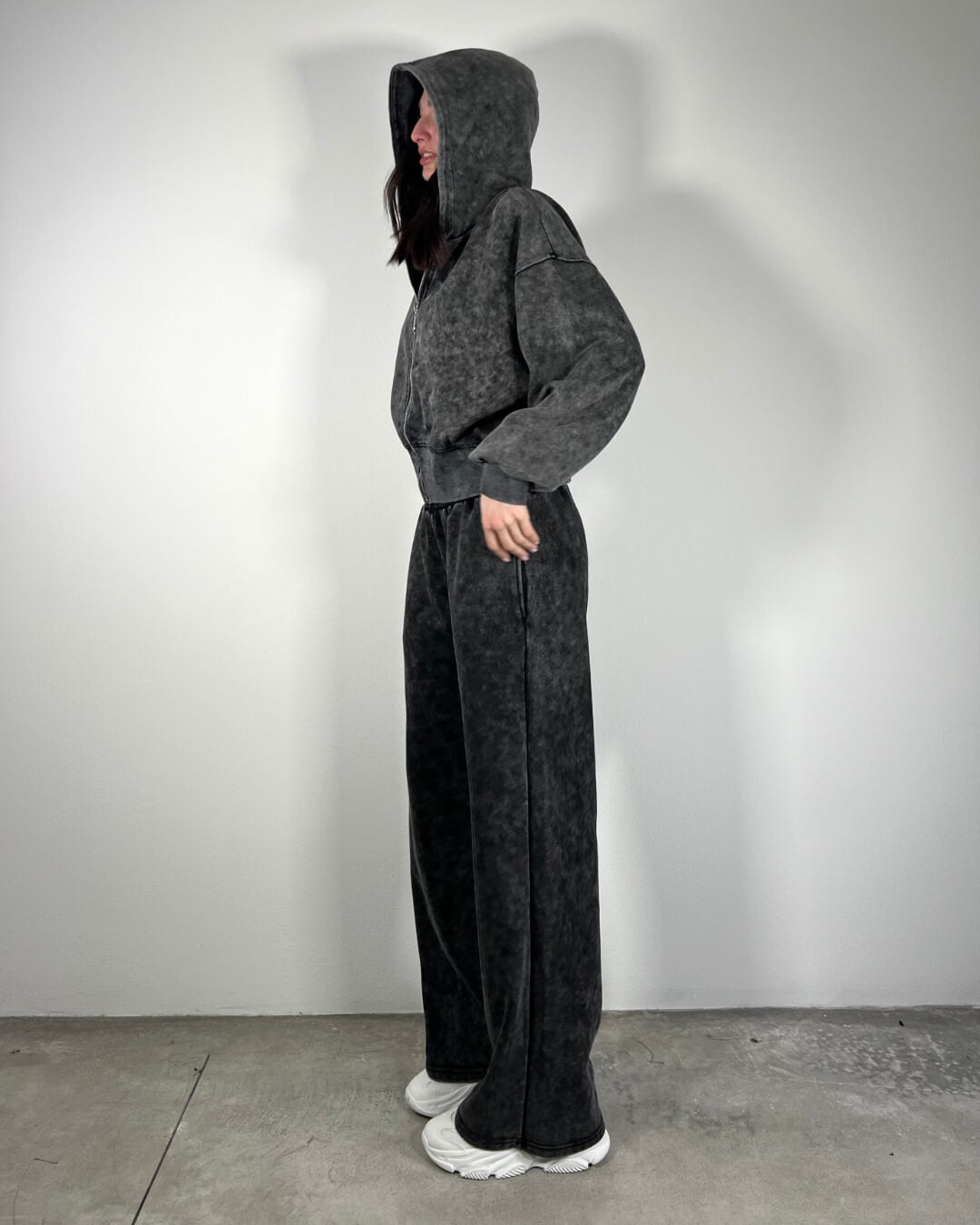 OF - Set tuta Dex grigio slavato