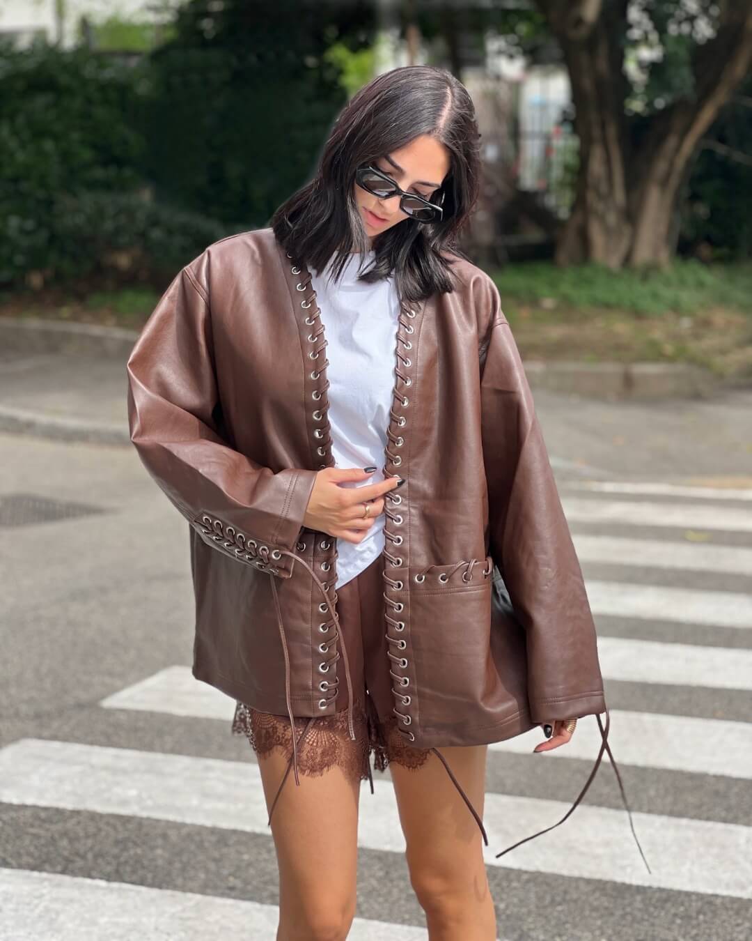 OF - Giacca Marvin marrone