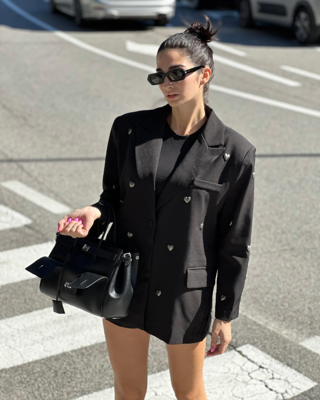 OF - Blazer Silverheart nero