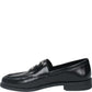 LM - Mocassino Gon nero con fibbie