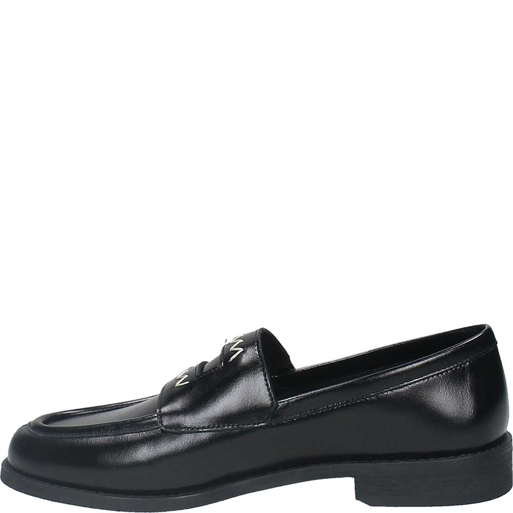 LM - Mocassino Gon nero con fibbie