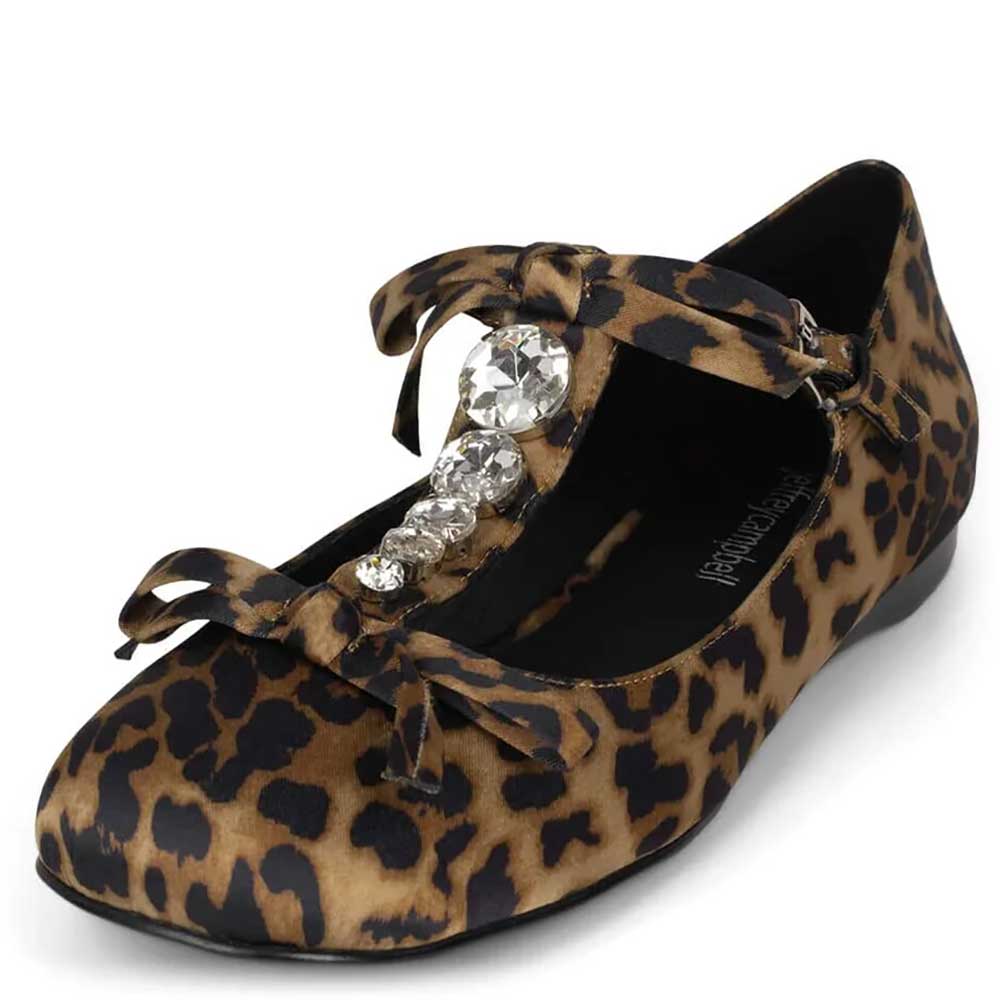 LM - Jeffrey Campbell Guest List leopard satin