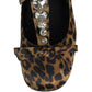 LM - Jeffrey Campbell Guest List leopard satin