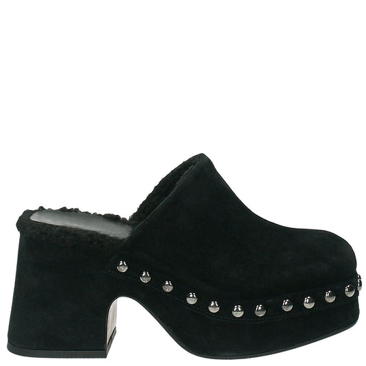 LM - Sabot Cristian suede nero