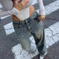 OF - Jeans Lala con perle