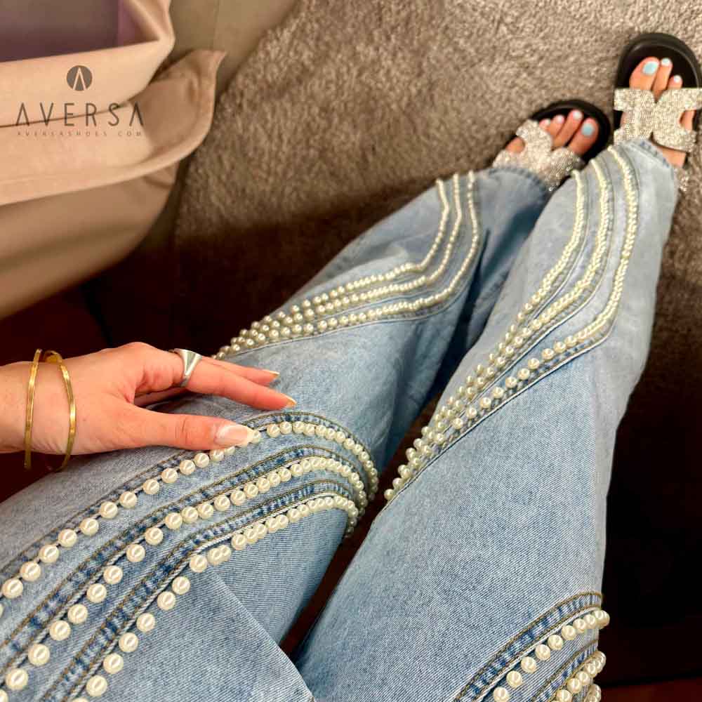 OF - Jeans Pearl denim