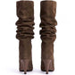 LM - Jeffrey Campbell Selwyn coffee suede