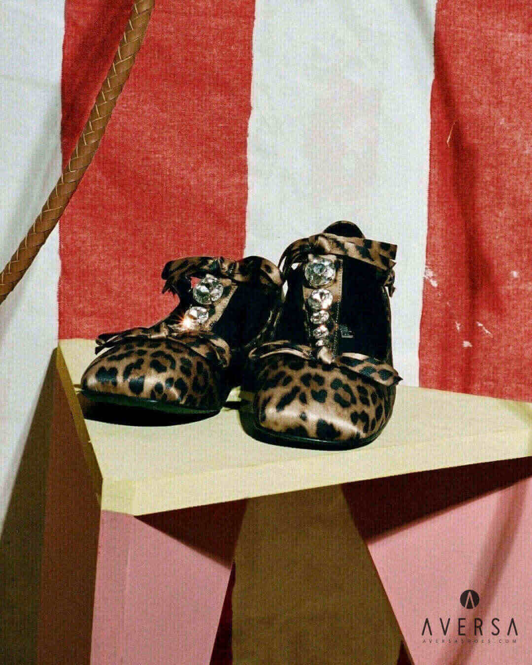 OF - Jeffrey Campbell Guest List leopard satin
