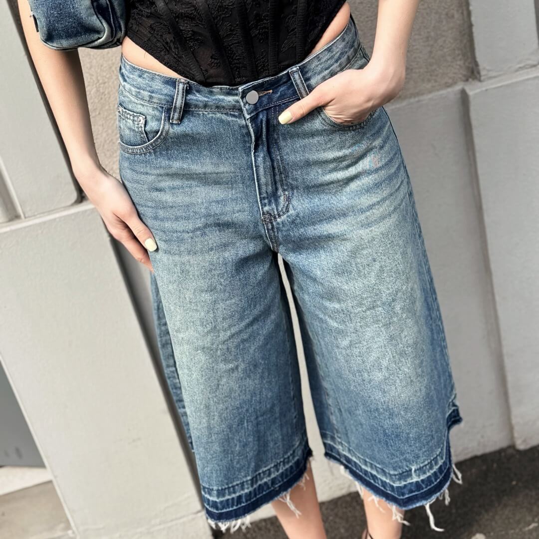 OF - Jorts Faith denim blue