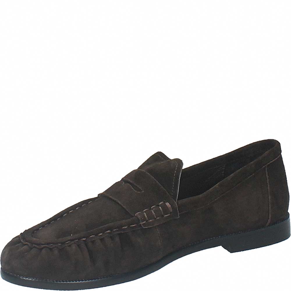 LM - Mocassino Cruz camoscio testa di moro