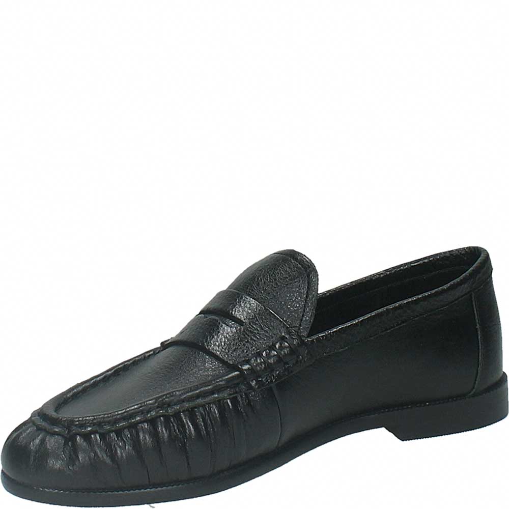 LM - Mocassino Cruz nero