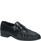 LM - Mocassino Elton croco nero