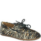 LM - Mocassino Zoe stringato animalier