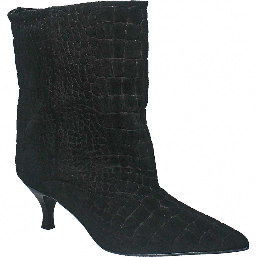 LM - Tronchetto Cindy croco nero