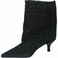 LM - Tronchetto Cindy croco nero